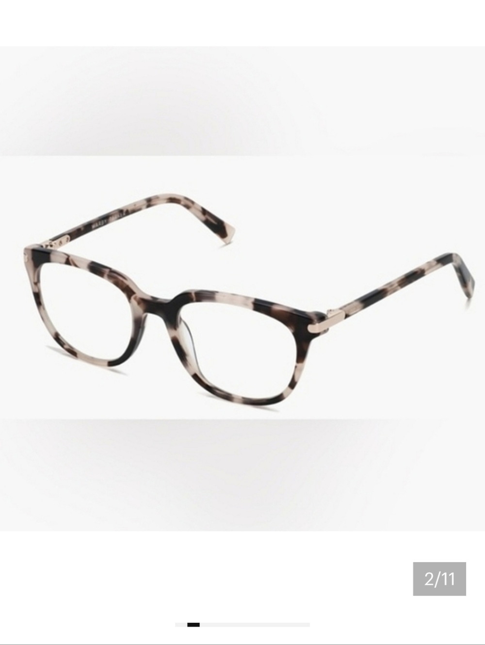 Warby Parker Eyeglass Frames Maeve 7286 Tortoise - Picture 2 of 10